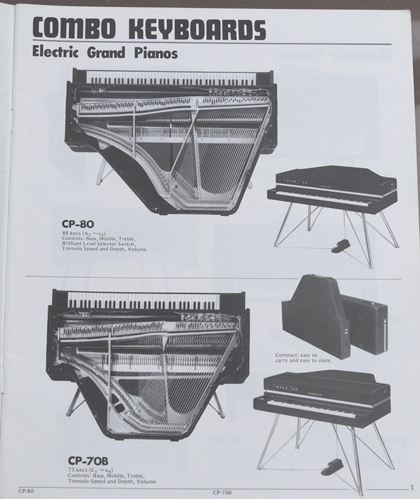 Yamaha-Vol 7- CS70M, CP80, E1010 etc